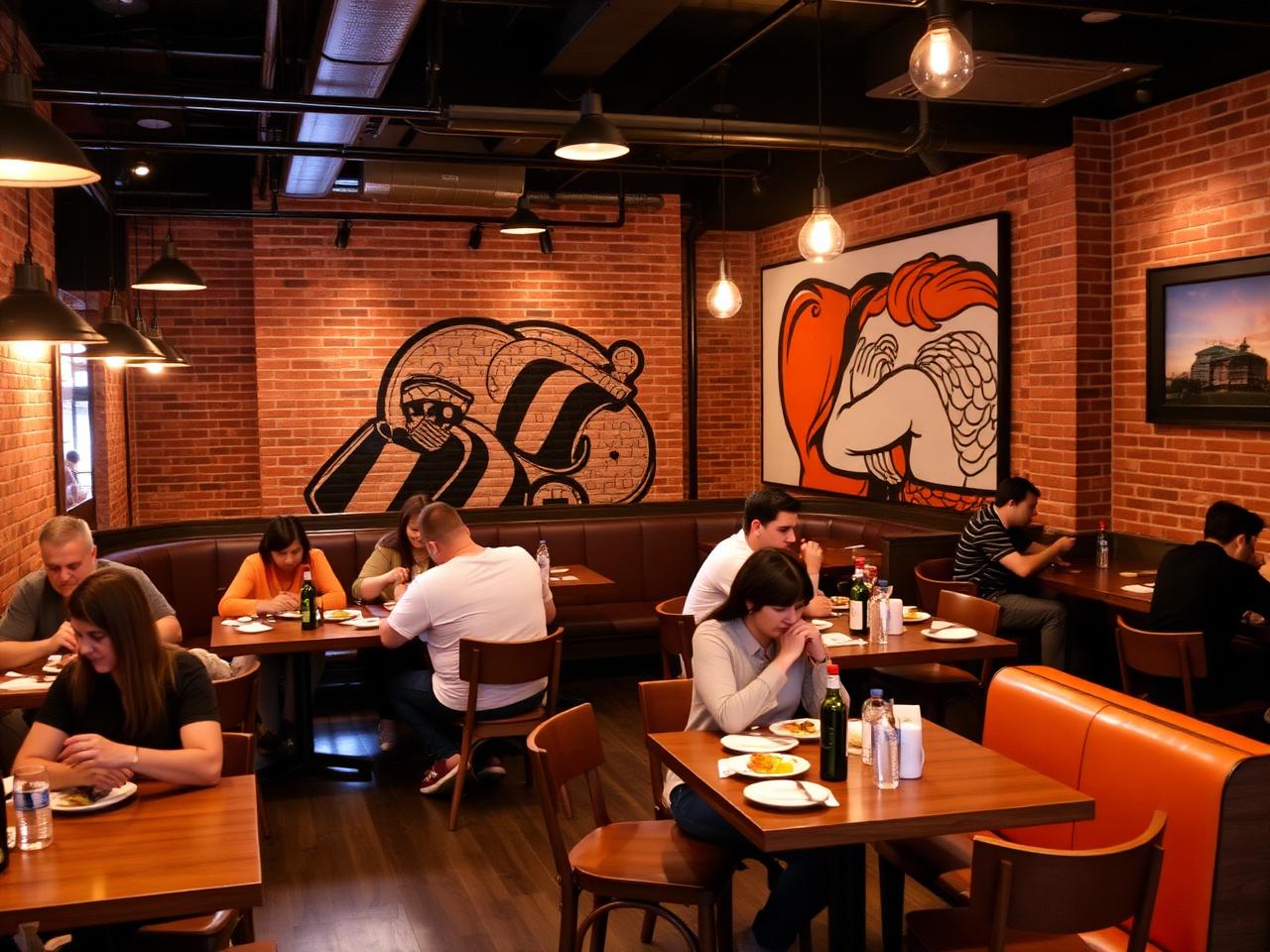 Restaurant interior